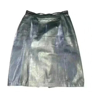 Phoenix Leather Pencil Skirt sz 4